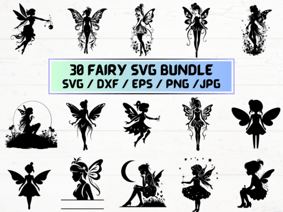 30 Fairy SVG: Digital Creativity, Simplified