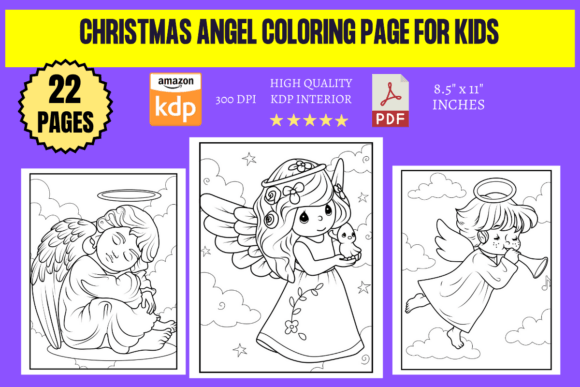 Christmas Angel Coloring Page for Kids: A Strategic Creative Asset for Modern Creators and Educators