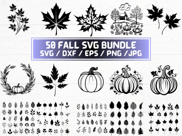Fall SVG Collections for Practical Creative Work
