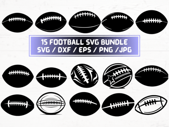 Football SVG Files: Your All-in-One Digital Design Toolkit for Sports Projects