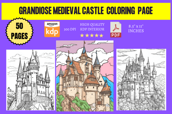 Grandiose Medieval Castle Coloring Page: A Practical Guide for Educators, Parents, and Creative Facilitators