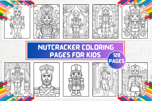 Nutcracker Coloring Pages for Kids